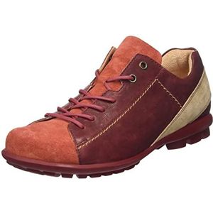 Think! Heren Kong_3-000590 Duurzaam verwisselbaar voetbed Lage veterschoenen, 5010 Bordo Estate, 9.5 UK, 5010 Bordo Estate, 43.5 EU