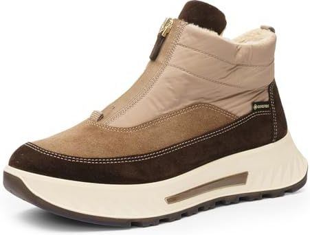 ARA - Enkellaarsjes - Beige - Color-Blocking - Ritssluiting