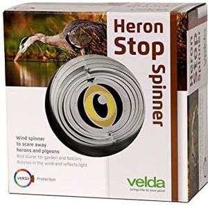 Velda Heron Stop Spinner 128033 Vijverbescherming, spiegelende tol tegen reigers en duiven