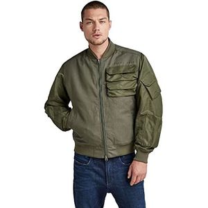 G-STAR RAW Heren Chest Pocket Pm Bomber Jacket, groen (Shadow Olive C143-b230), L