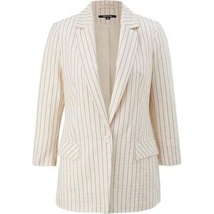 comma Dames 3/4 Arm Blazer, 87G1 wit, 44