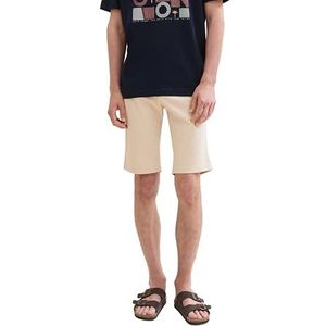 TOM TAILOR Bermuda voor heren, 29114 - Beige Pique Melange, 38