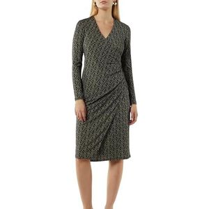 comma Midi-jurk in wikkellook, 99b6, 40