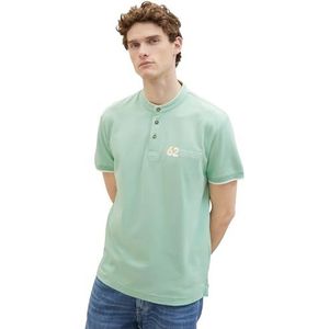 TOM TAILOR Poloshirt voor heren, 23383 - Paradise Mint, M