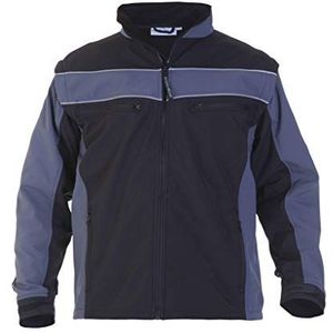 Hydrowear 042601 Rome Thermo Line Soft Shell Jack, 100% polyester, groot formaat, grijs/zwart