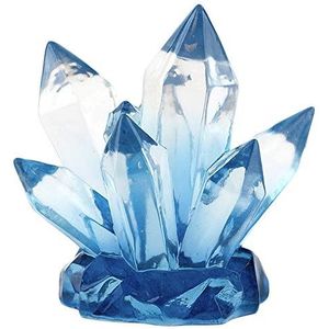 Penn Plax Deco-replica's kristallen cluster en kristallen grot aquariumdecoraties (Sblauw, kristalcluster)