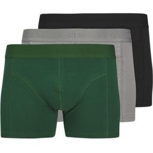 Jack & Jones Heren Jacordinary Trunks 3 stuks, grijs, M (3 stuks), grijs, M