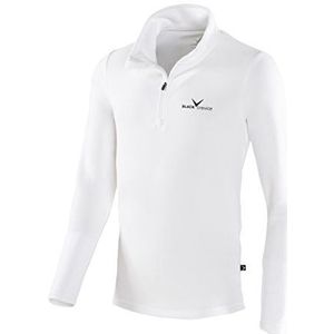 Black Crevice Heren fleece ski-rolli, wit/zwart, S