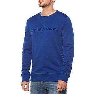 Calvin Klein Jeans Harbor Cn Hknit L/S Sweatshirt voor heren, blauw (Sodalite Blue 495), XXL