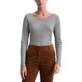 Regular fit shirt met lange mouwen van puur katoen