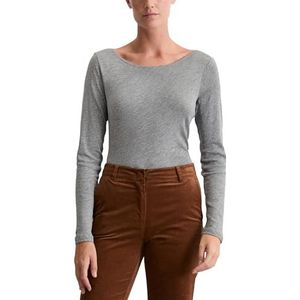 Regular fit shirt met lange mouwen van puur katoen