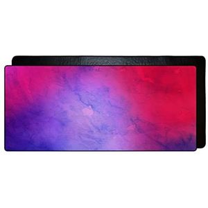 Bonamaison, Rechthoek Digitaal Bedrukt Gaming-muismat voor gamers, antislip onderkant, voor kantoor en thuis, enkelspeler-games L, afmetingen: 90 x 40 cm