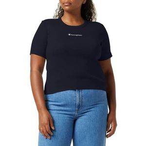 Champion T-shirt voor dames, Navy Blauw, M