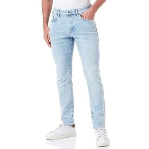 Mavi Marcus Slim Straight Leg Jeans voor heren, slim fit, rechte pijpen, blauw, 32W x 32L