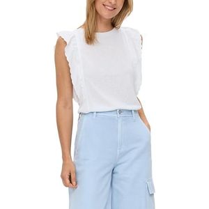 T-shirt met volants, 100, 42