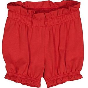 Müsli by Green Cotton Cozy Me Bloomers Shorts voor babymeisjes, Apple red, 92 cm