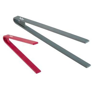JATA HOGAR HACC4522 keukentang van siliconen, set met 2 pincetten, hittebestendig, vaatwasmachinebestendig, eenvoudige reiniging, ergonomische handgreep, antislip, geschikt voor levensmiddelen