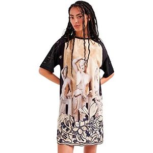 Desigual Vest_atenas jurk voor dames, zwart, M