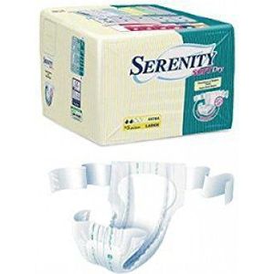 Serenity luier voor incontinentie, per stuk verpakt (1 x 100 ml)