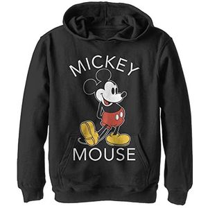 Disney Classic Mickey Mickey Classic Hoodie voor jongens, zwart, S