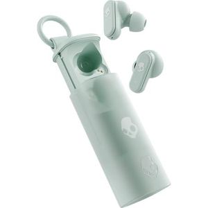 Skullcandy Dime Evo in-Ear Wireless Earbuds, 36 Hr Battery, Microphone, Works with iPhone Android and Bluetooth Devices, Preppy Summer