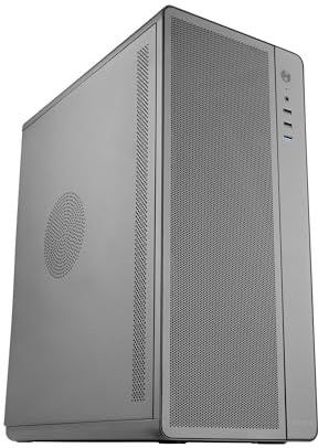 Mars Gaming - AERO - PC Behuizing - Zwart - Metalen Constructie - Gaming Mid Tower