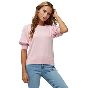 Minus Dames Liva Knit T-shirt, Orchidee Roze, XL