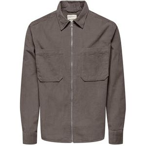 ONLY & SONS Heren Onsalp 14W RLX 2Pkt Washd Cord Zip Noos, falcon, XXL