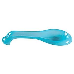 Excèlsa ""Regenboog"", lichtblauw, spoon rest lengte 28 cm.