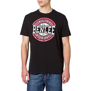 Benlee Rocky Marciano T-shirt voor heren, met schouderbanden, boxing logo