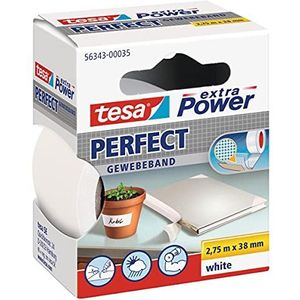 Tesa extra Power Perfect, ft 38 mm x 2,75 m, wit