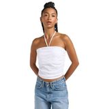 Lee Dames Tube Top T-Shirt, wit (bright white), L
