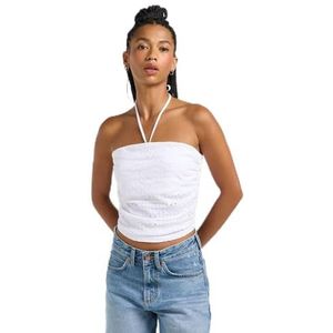 Lee Dames Tube Top T-Shirt, wit (bright white), L