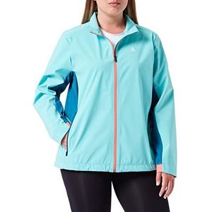 Schöffel Dames Softshell JKT Avdalen L sportieve wandeljas van Venturi met 4-weg stretch, waterafstotend, licht zomerjack