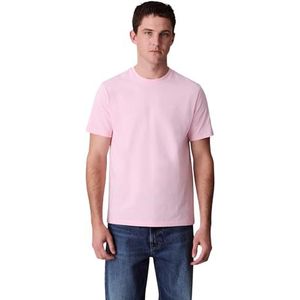 Calvin Klein Jeans - T-shirt - Roze - Ss Smooth Cttn Solid Crewnk
