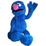 Living Puppets SE102 Grobi Sesame Street Handpoppen/handpoppen 65 cm, blauw