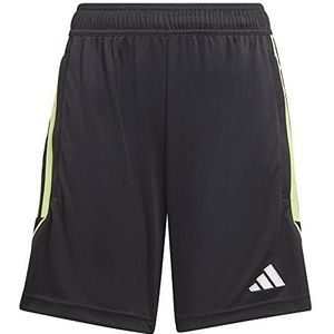 Adidas, Tiro 23 League, korte trainingsshorts, zwart/puls -limoen, 15A, uniseks voor kinderen