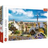 Trefl Park Guell Barcelona puzzel - 1500 stukjes