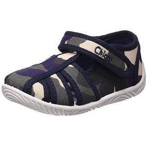 Chicco, Slipper Met Klittenband, Uniseks - Kinderen En Tieners, Veelkleurig, 30 EU, Design in Italië