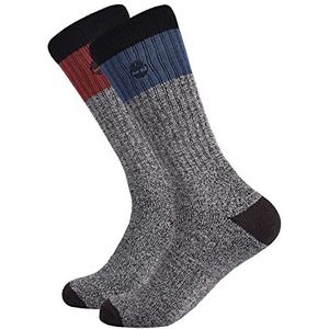 Timberland Laarssokken voor heren, Taupe (2 stuks), One size
