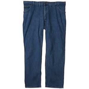 Wrangler Authentics Heren Authentics Klassieke Regular Fit Jean Jeans, Stonewash Donker, 36W / 32L