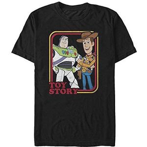 Disney Pixar Toy Story 4 - Vintage Duo Unisex Crew neck T-Shirt Black M