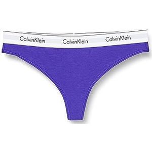 Calvin Klein String voor dames (Ff), Spectrum Blauw, XL