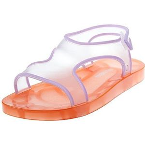melissa Mini Acqua Me Inf, platte sandalen voor meisjes, Oranje, 34 EU