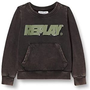Replay Sweatshirt voor jongens, 099, blackboard, 12 Jaar