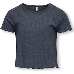 ONLY GIRLS - T-shirts - Korte Mouwen - Stretch Fit - Ruche Detail