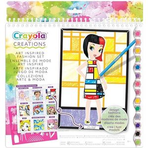 Crayola - Creations, Kleurboek Kunst- en modecollectie, creatieve activiteit en cadeau voor meisjes, vanaf 8 jaar, 26200