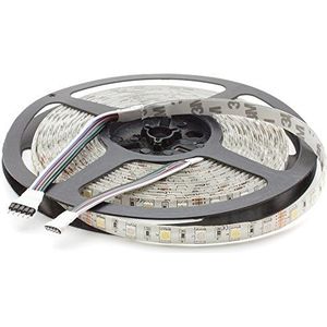 LED strip 24V 5m RGBW (RGB + koud wit en warm wit) IP20 60Led/m 5050 SMD LED Strip lichtbalk strepen (warm wit IP65)