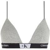 Calvin Klein Driehoek bralette voor dames, Grijs (Grey Heather), S