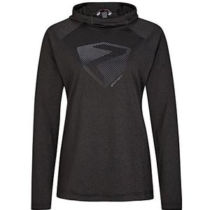 Ziener Janup capuchontrui voor dames, mid layer | ademend, elastisch, PFC-vrij (verpakking van 1 stuks)